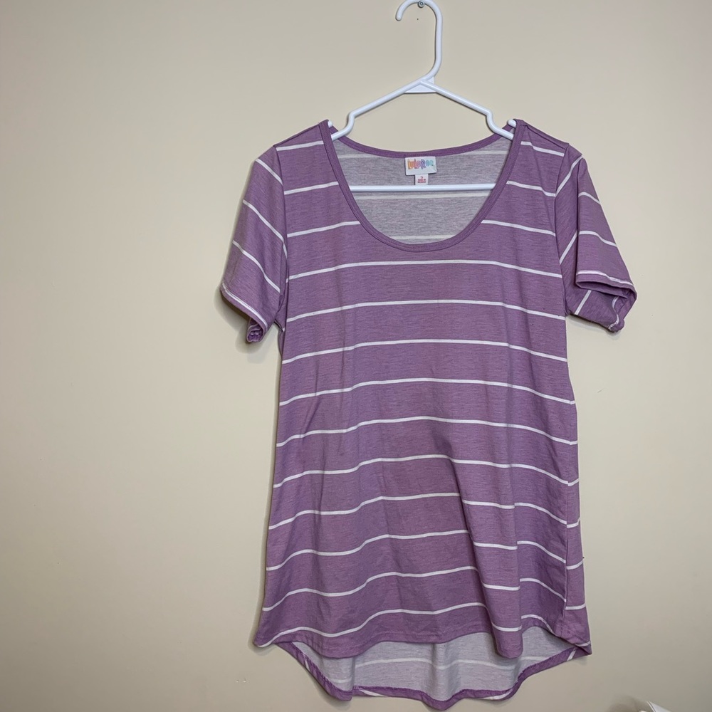 🔥 2/$22 LulaRoe striped long tee - S
